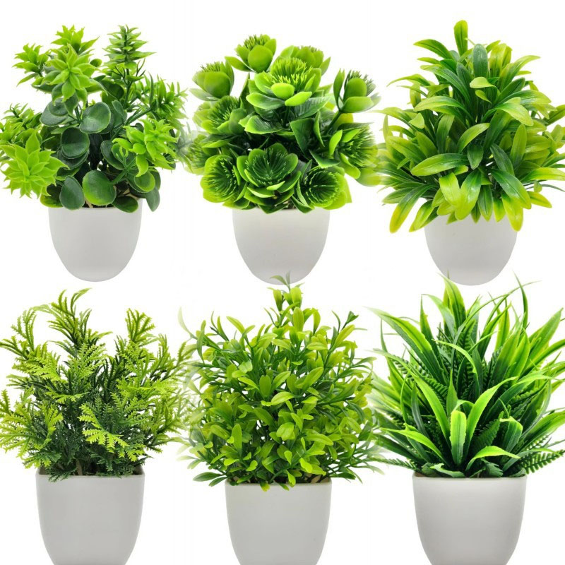 Bonsai Garden Zen - نباتات بونساي صناعية خضراء مزيفة بوعاء