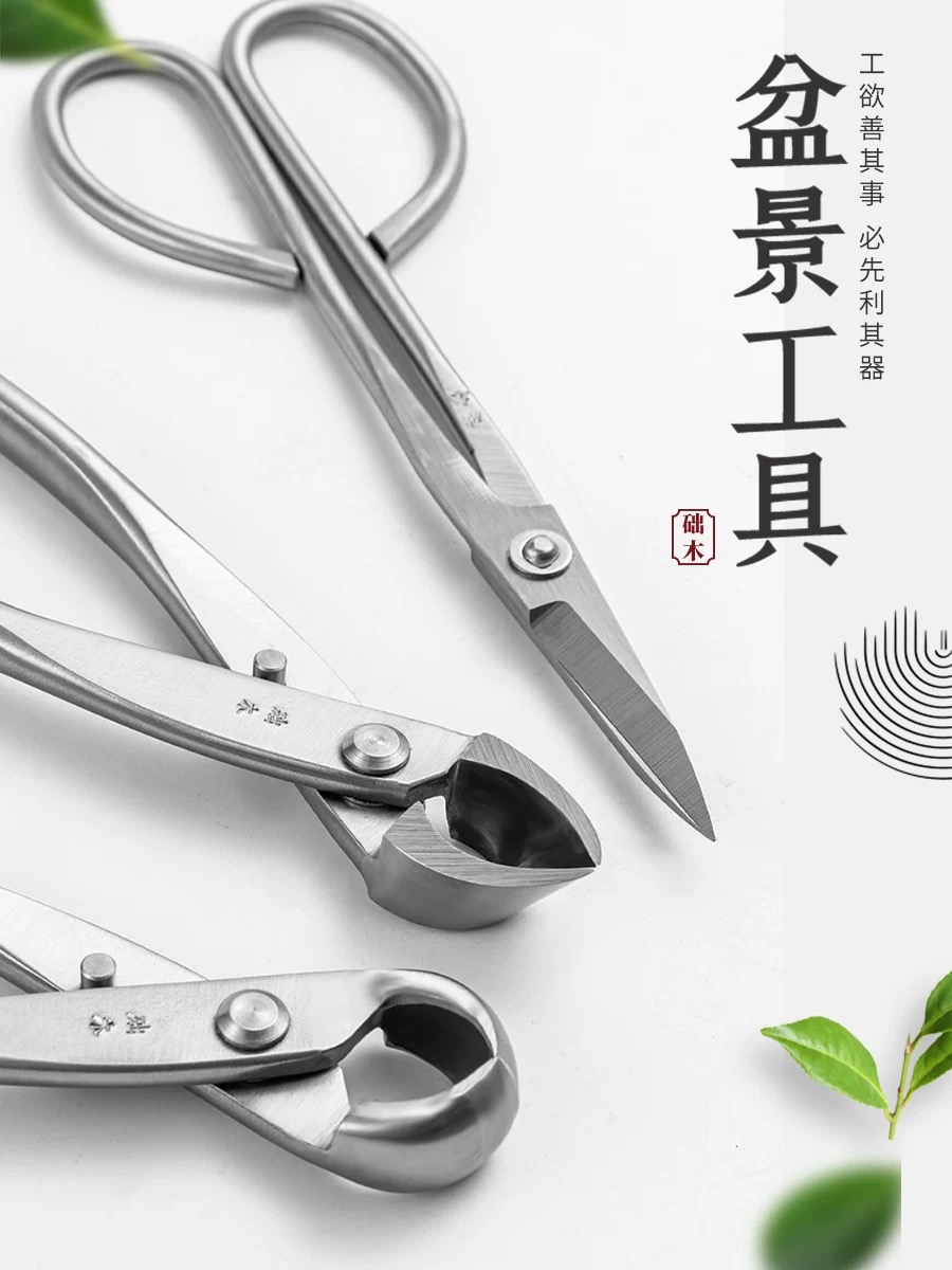Concave Branch Cutter - مجموعة أدوات البونساي (3 قطع) تشمل
