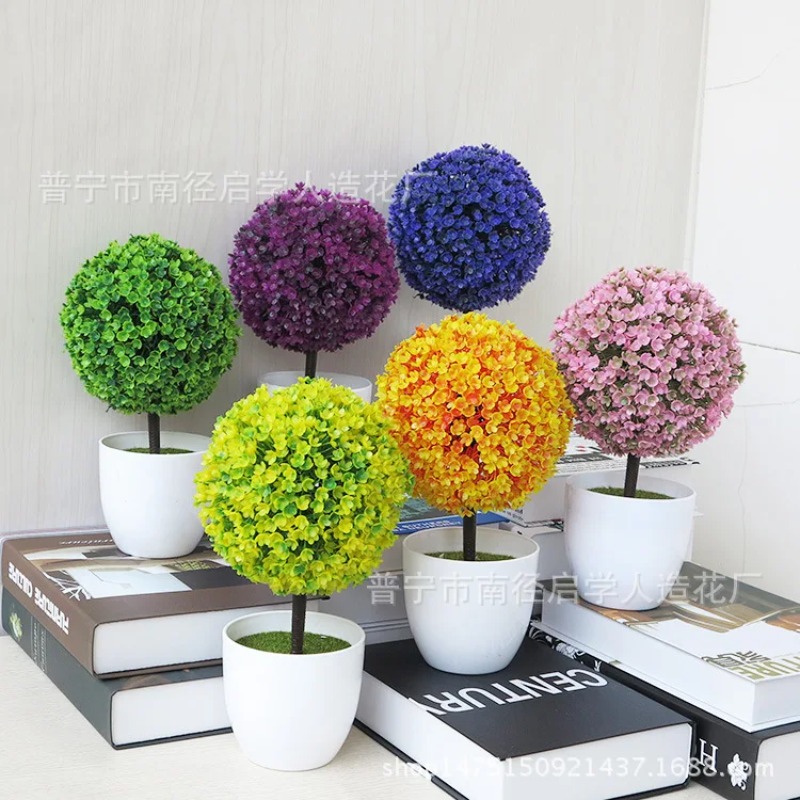 نباتات اصطناعية صغيرة في أصيص، - مراجعة Bonsai Garden Zen وسعره