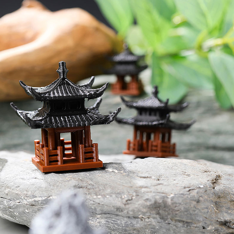 تمثال معبد صغير ديكور حديقة ال - مراجعة Bonsai Garden Zen وسعره